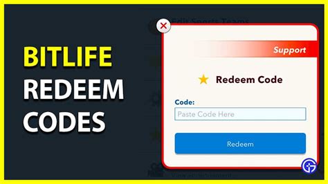 bitlife code generator